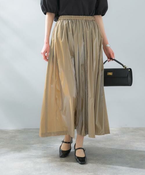 URBAN RESEARCH ROSSO / アーバンリサーチ ロッソ スカート | グロッシーギャザースカート | 詳細16