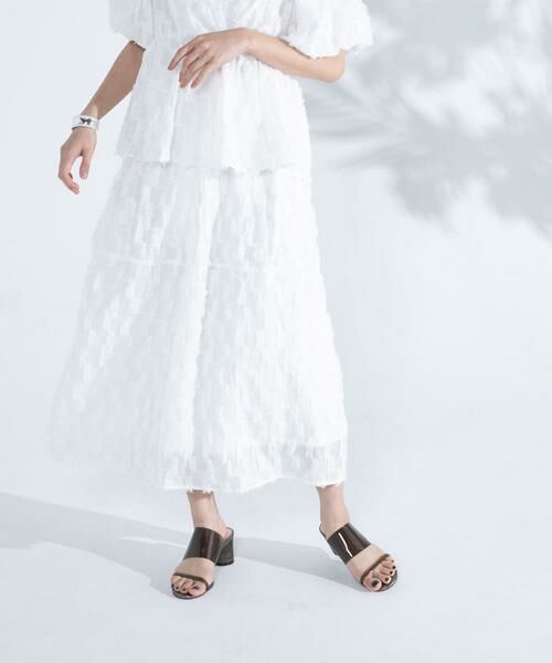 URBAN RESEARCH ROSSO / アーバンリサーチ ロッソ スカート | ジャガードコクーンスカート | 詳細5