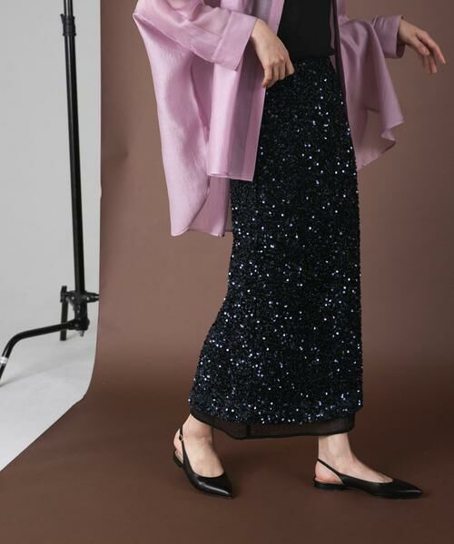 URBAN RESEARCH ROSSO / アーバンリサーチ ロッソ スカート | スパンコールレイヤードスカート | 詳細4