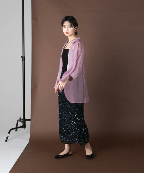 URBAN RESEARCH ROSSO / アーバンリサーチ ロッソ スカート | スパンコールレイヤードスカート | 詳細6