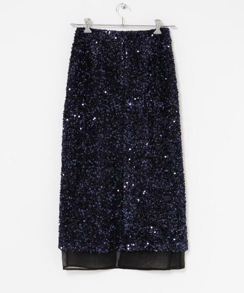 URBAN RESEARCH ROSSO / アーバンリサーチ ロッソ スカート | スパンコールレイヤードスカート | 詳細8