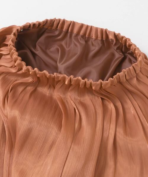 URBAN RESEARCH ROSSO / アーバンリサーチ ロッソ スカート | グロッシーギャザーフレアスカート | 詳細4