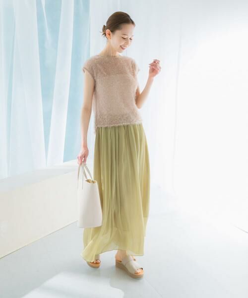 URBAN RESEARCH ROSSO / アーバンリサーチ ロッソ スカート | グロッシーギャザーフレアスカート | 詳細11