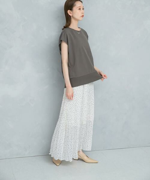 URBAN RESEARCH ROSSO / アーバンリサーチ ロッソ スカート | ドットプリーツイージースカート | 詳細1