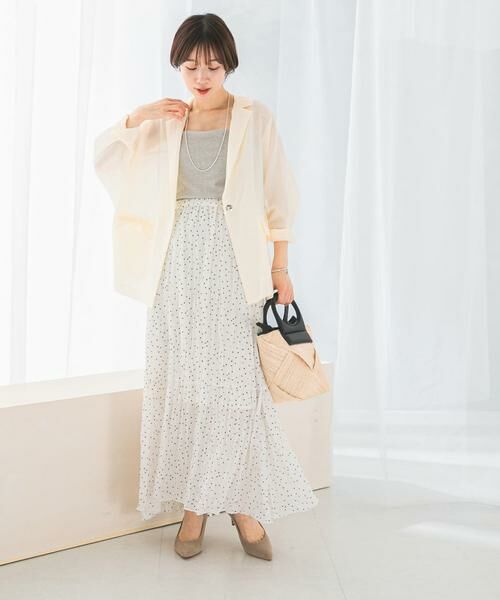 URBAN RESEARCH ROSSO / アーバンリサーチ ロッソ スカート | ドットプリーツイージースカート | 詳細6