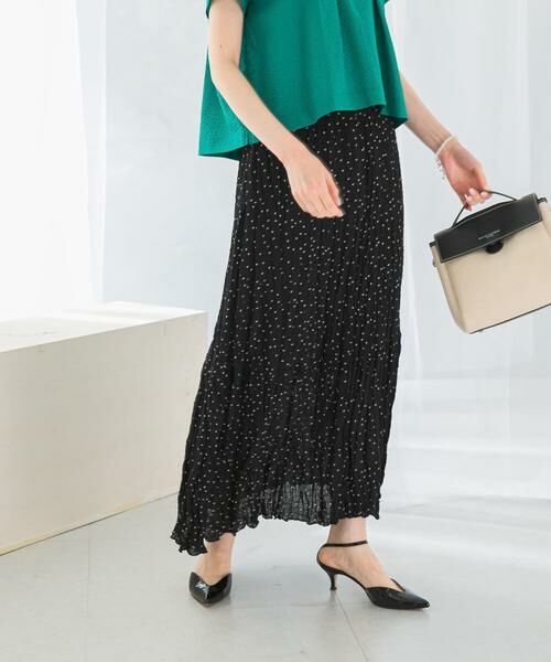 URBAN RESEARCH ROSSO / アーバンリサーチ ロッソ スカート | ドットプリーツイージースカート | 詳細10