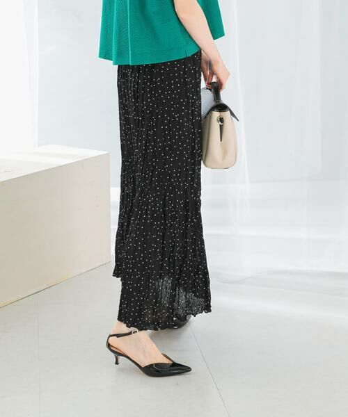 URBAN RESEARCH ROSSO / アーバンリサーチ ロッソ スカート | ドットプリーツイージースカート | 詳細11
