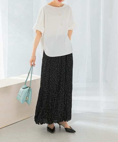 URBAN RESEARCH ROSSO / アーバンリサーチ ロッソ スカート | ドットプリーツイージースカート | 詳細14