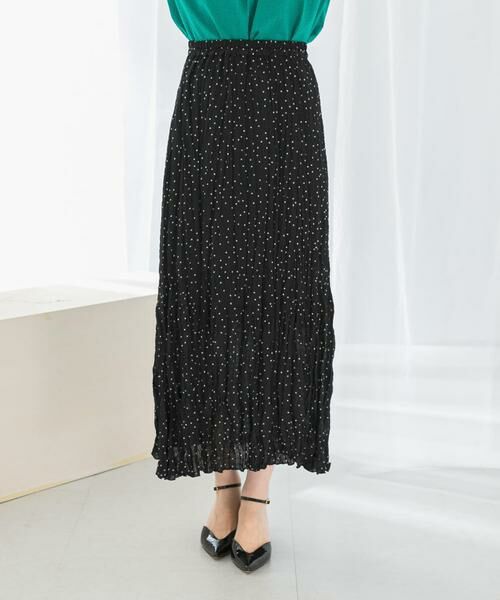 URBAN RESEARCH ROSSO / アーバンリサーチ ロッソ スカート | ドットプリーツイージースカート | 詳細15