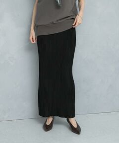 URBAN RESEARCH ROSSO / アーバンリサーチ ロッソ スカート | 2WAYスリットリブニットタイトスカート