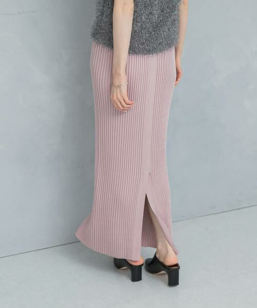 URBAN RESEARCH ROSSO / アーバンリサーチ ロッソ スカート | 2WAYスリットリブニットタイトスカート | 詳細1