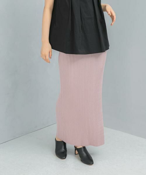 URBAN RESEARCH ROSSO / アーバンリサーチ ロッソ スカート | 2WAYスリットリブニットタイトスカート | 詳細5