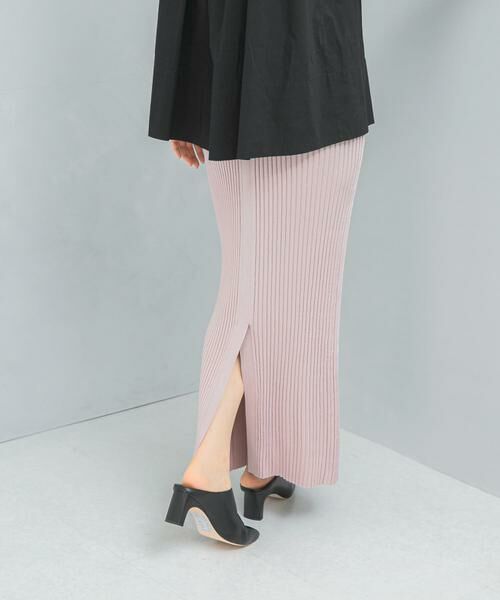 URBAN RESEARCH ROSSO / アーバンリサーチ ロッソ スカート | 2WAYスリットリブニットタイトスカート | 詳細6