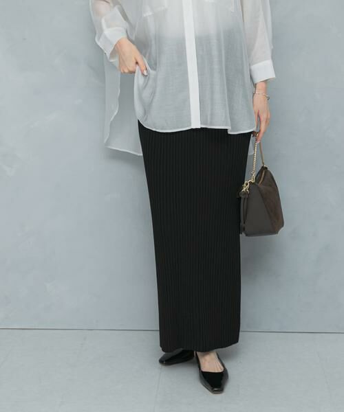 URBAN RESEARCH ROSSO / アーバンリサーチ ロッソ スカート | 2WAYスリットリブニットタイトスカート | 詳細20