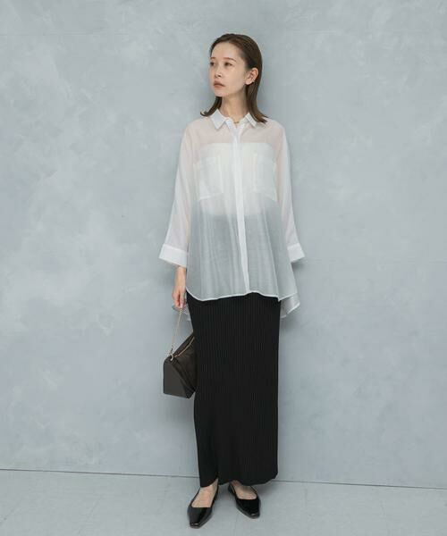 URBAN RESEARCH ROSSO / アーバンリサーチ ロッソ スカート | 2WAYスリットリブニットタイトスカート | 詳細22