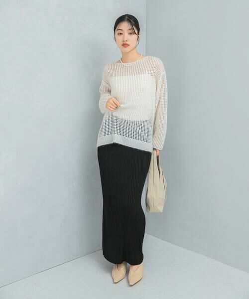 URBAN RESEARCH ROSSO / アーバンリサーチ ロッソ スカート | 2WAYスリットリブニットタイトスカート | 詳細25