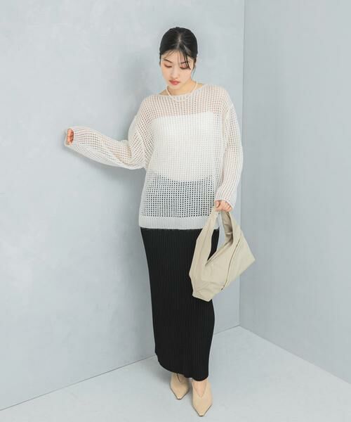 URBAN RESEARCH ROSSO / アーバンリサーチ ロッソ スカート | 2WAYスリットリブニットタイトスカート | 詳細26