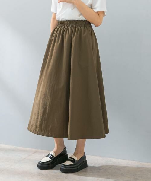 URBAN RESEARCH ROSSO / アーバンリサーチ ロッソ スカート | F by ROSSO　撥水UVCUTギャザースカート | 詳細2