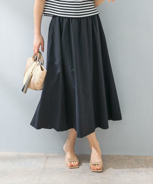 URBAN RESEARCH ROSSO / アーバンリサーチ ロッソ スカート | F by ROSSO　撥水UVCUTギャザースカート | 詳細14