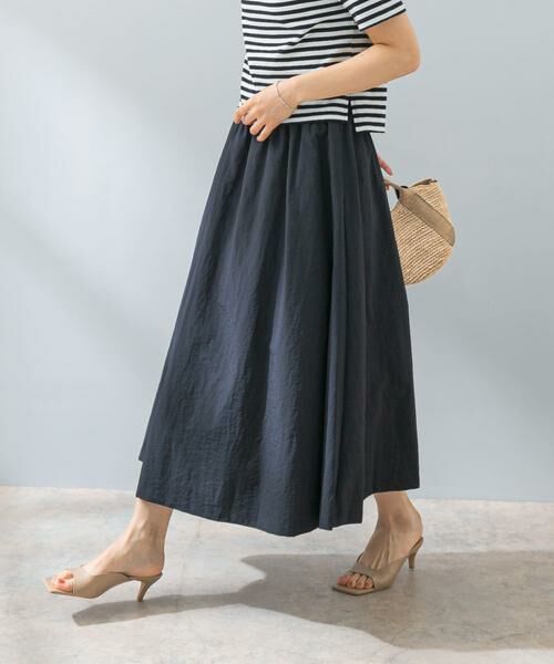 URBAN RESEARCH ROSSO / アーバンリサーチ ロッソ スカート | F by ROSSO　撥水UVCUTギャザースカート | 詳細15