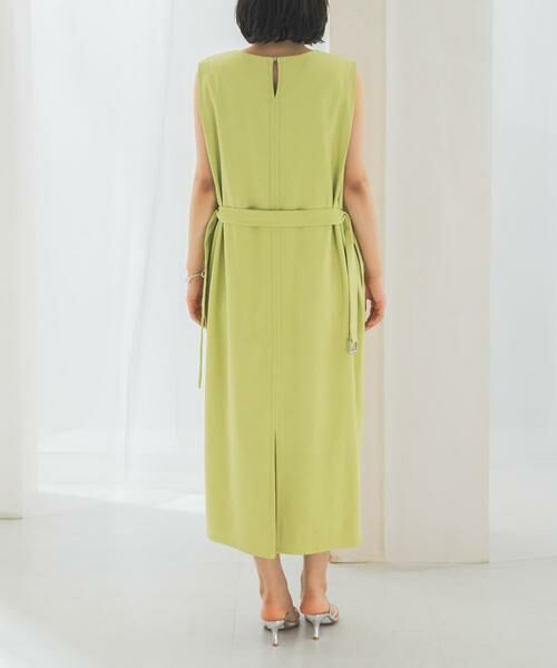 URBAN RESEARCH ROSSO / アーバンリサーチ ロッソ ワンピース | 接触冷感リネン混ストレートワンピース | 詳細10