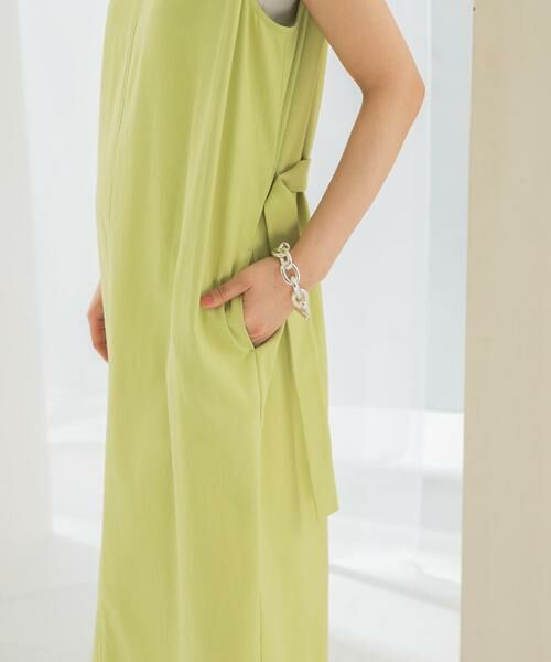 URBAN RESEARCH ROSSO / アーバンリサーチ ロッソ ワンピース | 接触冷感リネン混ストレートワンピース | 詳細11