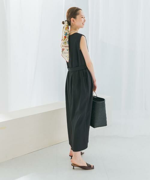 URBAN RESEARCH ROSSO / アーバンリサーチ ロッソ ワンピース | 接触冷感リネン混ストレートワンピース | 詳細18