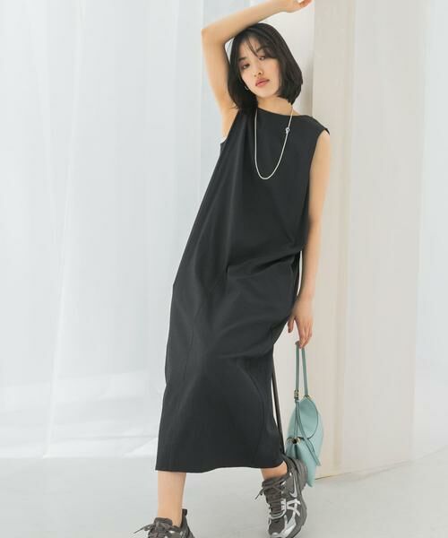 URBAN RESEARCH ROSSO / アーバンリサーチ ロッソ ワンピース | 接触冷感リネン混ストレートワンピース | 詳細21