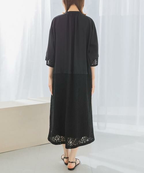 URBAN RESEARCH ROSSO / アーバンリサーチ ロッソ ワンピース | レース切替ワンピース | 詳細20