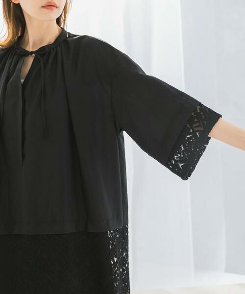 URBAN RESEARCH ROSSO / アーバンリサーチ ロッソ ワンピース | レース切替ワンピース | 詳細21