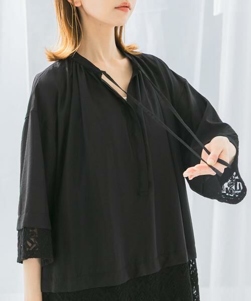 URBAN RESEARCH ROSSO / アーバンリサーチ ロッソ ワンピース | レース切替ワンピース | 詳細22