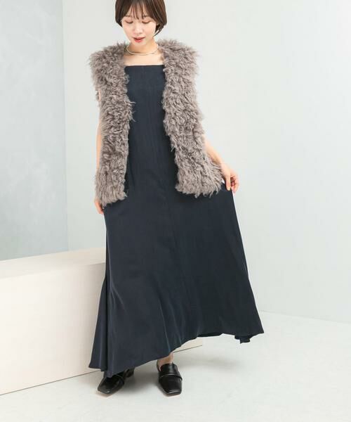 URBAN RESEARCH ROSSO / アーバンリサーチ ロッソ ワンピース | クールタッチ2WAYキュプラ混キャミワンピース | 詳細2