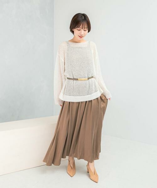 URBAN RESEARCH ROSSO / アーバンリサーチ ロッソ ワンピース | クールタッチ2WAYキュプラ混キャミワンピース | 詳細16