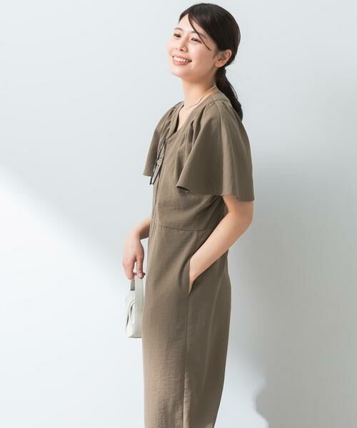 URBAN RESEARCH ROSSO / アーバンリサーチ ロッソ サロペット・オールインワン | F by ROSSO　フレアスリーブオールインワン | 詳細1