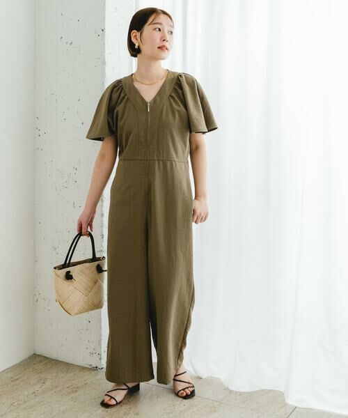 URBAN RESEARCH ROSSO / アーバンリサーチ ロッソ サロペット・オールインワン | F by ROSSO　フレアスリーブオールインワン | 詳細6