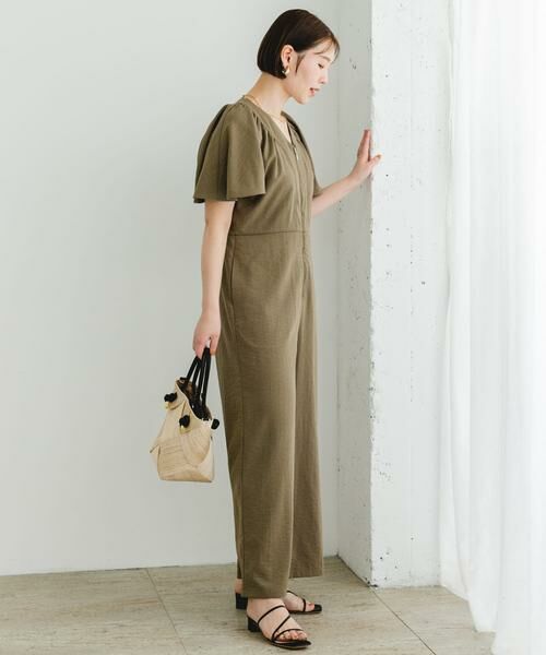 URBAN RESEARCH ROSSO / アーバンリサーチ ロッソ サロペット・オールインワン | F by ROSSO　フレアスリーブオールインワン | 詳細7