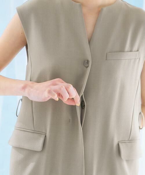 URBAN RESEARCH ROSSO / アーバンリサーチ ロッソ ワンピース | リネンライクレイヤードワンピース | 詳細11