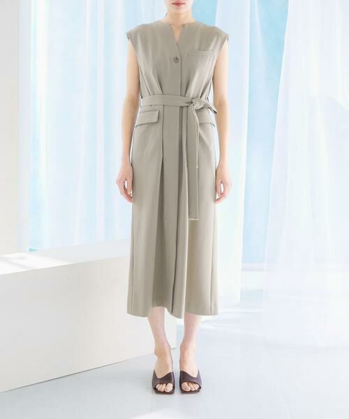 URBAN RESEARCH ROSSO / アーバンリサーチ ロッソ ワンピース | リネンライクレイヤードワンピース | 詳細5