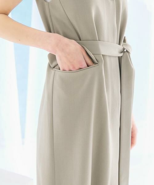 URBAN RESEARCH ROSSO / アーバンリサーチ ロッソ ワンピース | リネンライクレイヤードワンピース | 詳細9