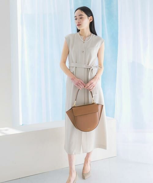 URBAN RESEARCH ROSSO / アーバンリサーチ ロッソ ワンピース | リネンライクレイヤードワンピース | 詳細15