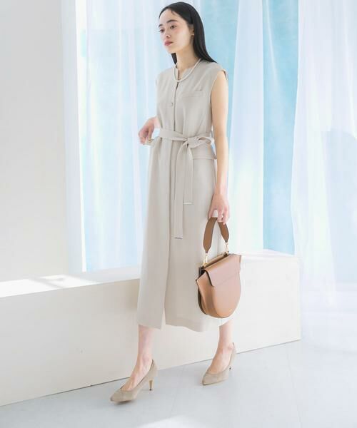 URBAN RESEARCH ROSSO / アーバンリサーチ ロッソ ワンピース | リネンライクレイヤードワンピース | 詳細16