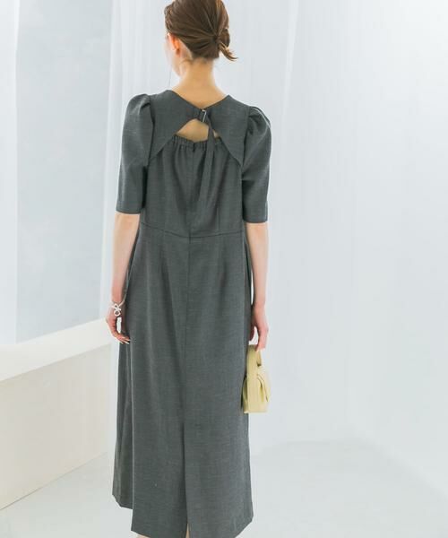 URBAN RESEARCH ROSSO / アーバンリサーチ ロッソ ワンピース | バックオープンベルトデザインワンピース | 詳細1