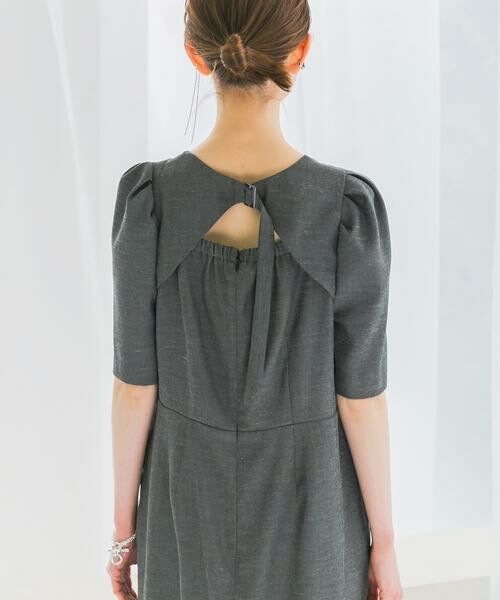 URBAN RESEARCH ROSSO / アーバンリサーチ ロッソ ワンピース | バックオープンベルトデザインワンピース | 詳細12