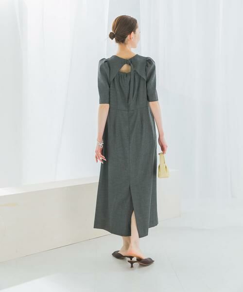 URBAN RESEARCH ROSSO / アーバンリサーチ ロッソ ワンピース | バックオープンベルトデザインワンピース | 詳細4