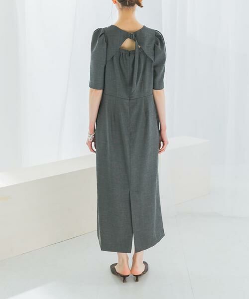 URBAN RESEARCH ROSSO / アーバンリサーチ ロッソ ワンピース | バックオープンベルトデザインワンピース | 詳細7