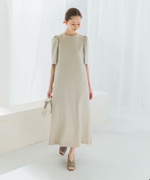 URBAN RESEARCH ROSSO / アーバンリサーチ ロッソ ワンピース | バックオープンベルトデザインワンピース | 詳細16