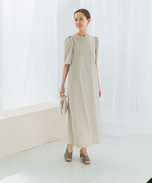 URBAN RESEARCH ROSSO / アーバンリサーチ ロッソ ワンピース | バックオープンベルトデザインワンピース | 詳細17