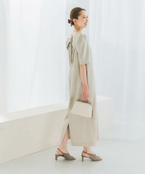 URBAN RESEARCH ROSSO / アーバンリサーチ ロッソ ワンピース | バックオープンベルトデザインワンピース | 詳細18