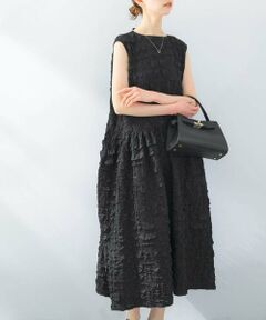 URBAN RESEARCH ROSSO / アーバンリサーチ ロッソ ワンピース | バックリボンジャガードフォルムワンピース