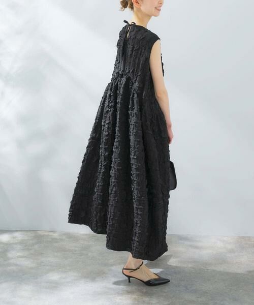 URBAN RESEARCH ROSSO / アーバンリサーチ ロッソ ワンピース | バックリボンジャガードフォルムワンピース | 詳細21